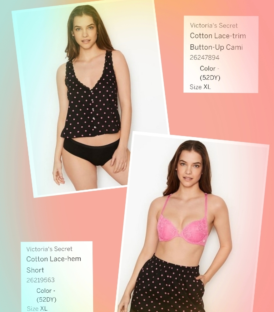 🎁❤️GREAT GIFT IDEA•Victoria's Secret Cotton Cami Set NWT